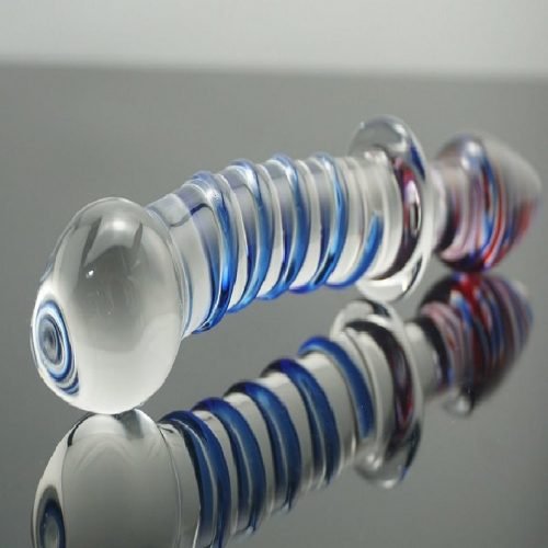 clear glass dildo