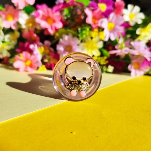 pink clear buttplug