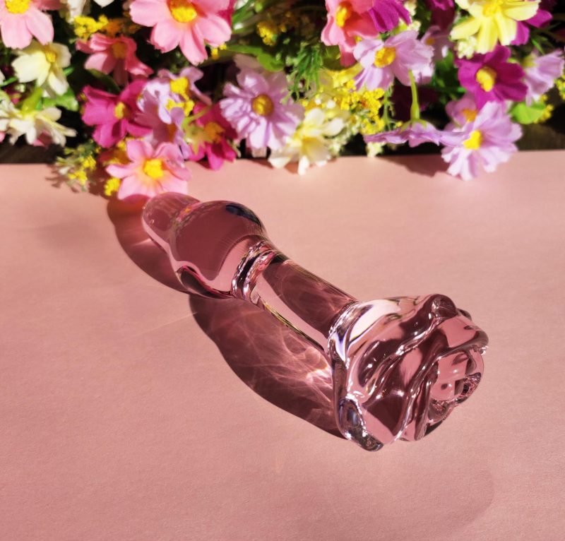 small glass dildo