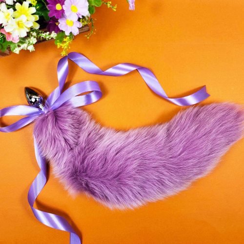 real fox tail plug