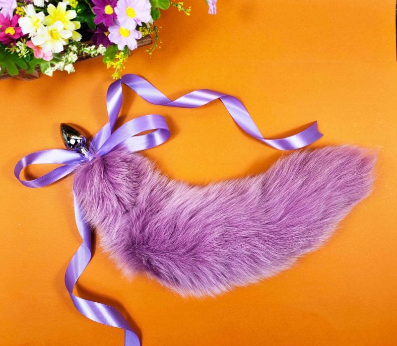 real fox tail plug